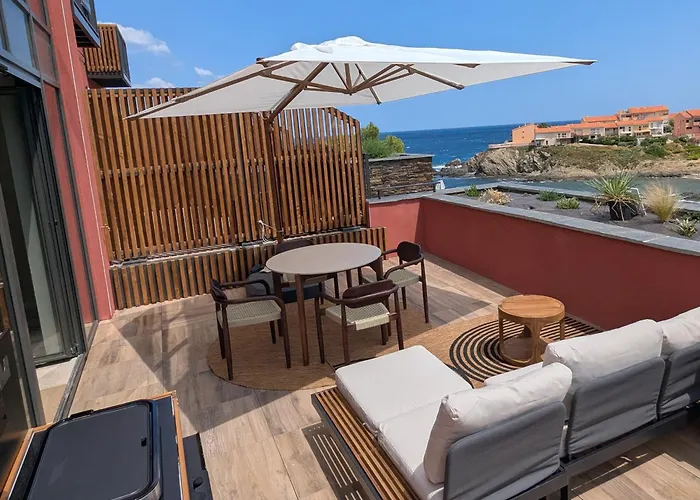 Berenice, Cote Vermeille-vue Mer, Piscine, Crique & Terrasses *