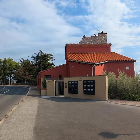 Lejlighed Berenice - Large Sea View Terrace, Pool, Cove & Parking Collioure