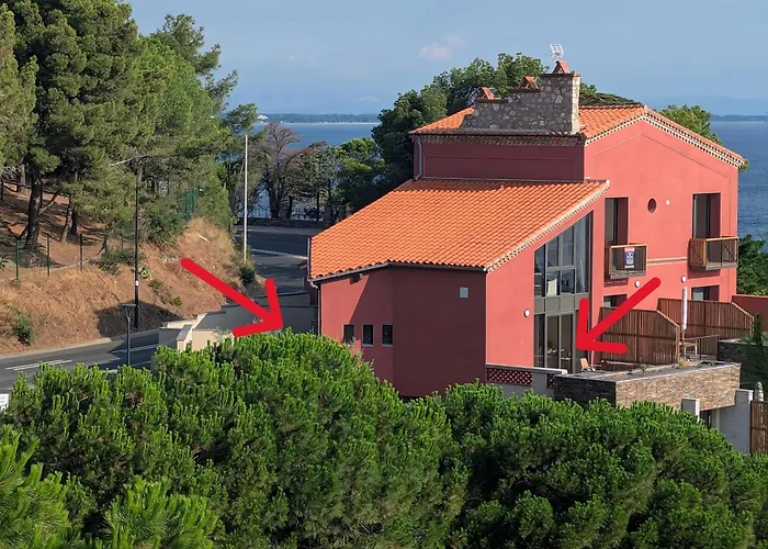 Berenice, Cote Vermeille-vue Mer, Piscine, Crique & Terrasses 公寓 *